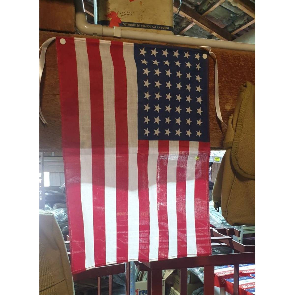 Drapeau 48 étoiles pour véhicule
