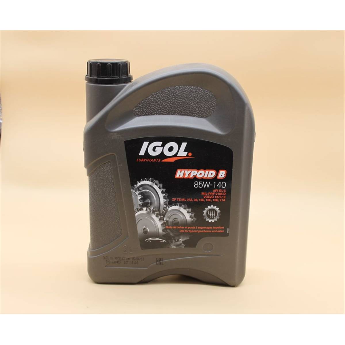 Huile de ponts 85W140 2L