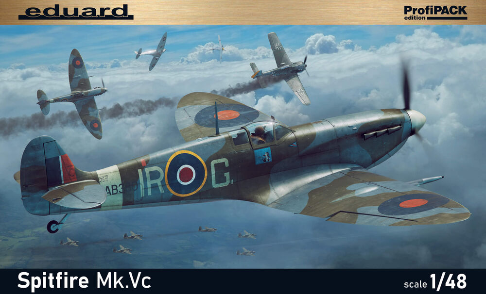 Eduard Plastic Kits: Spitfire Mk.Vc in 1:48