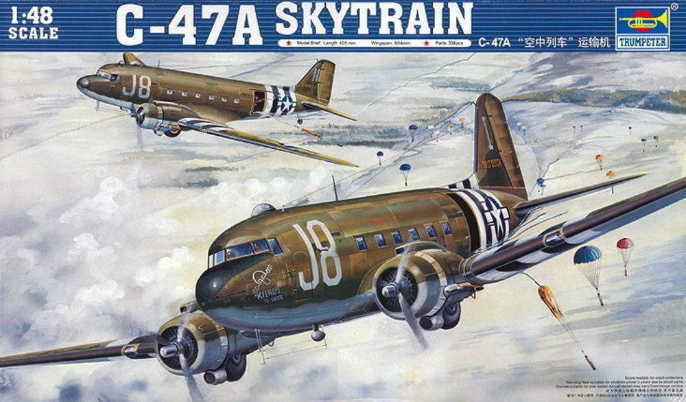 Trumpeter: C-47A Skytrain in 1:48