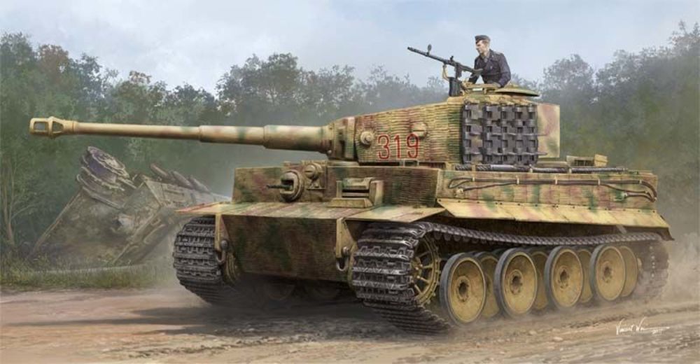 Trumpeter: Pz.Kpfw.VI Ausf.E Sd.Kfz.181 Tiger I (Medium Production)w/Zimmerit in 1:35
