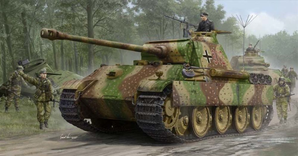 Hobby Boss: German Sd.Kfz.171 Panther Ausf.G - Early Version in 1:35
