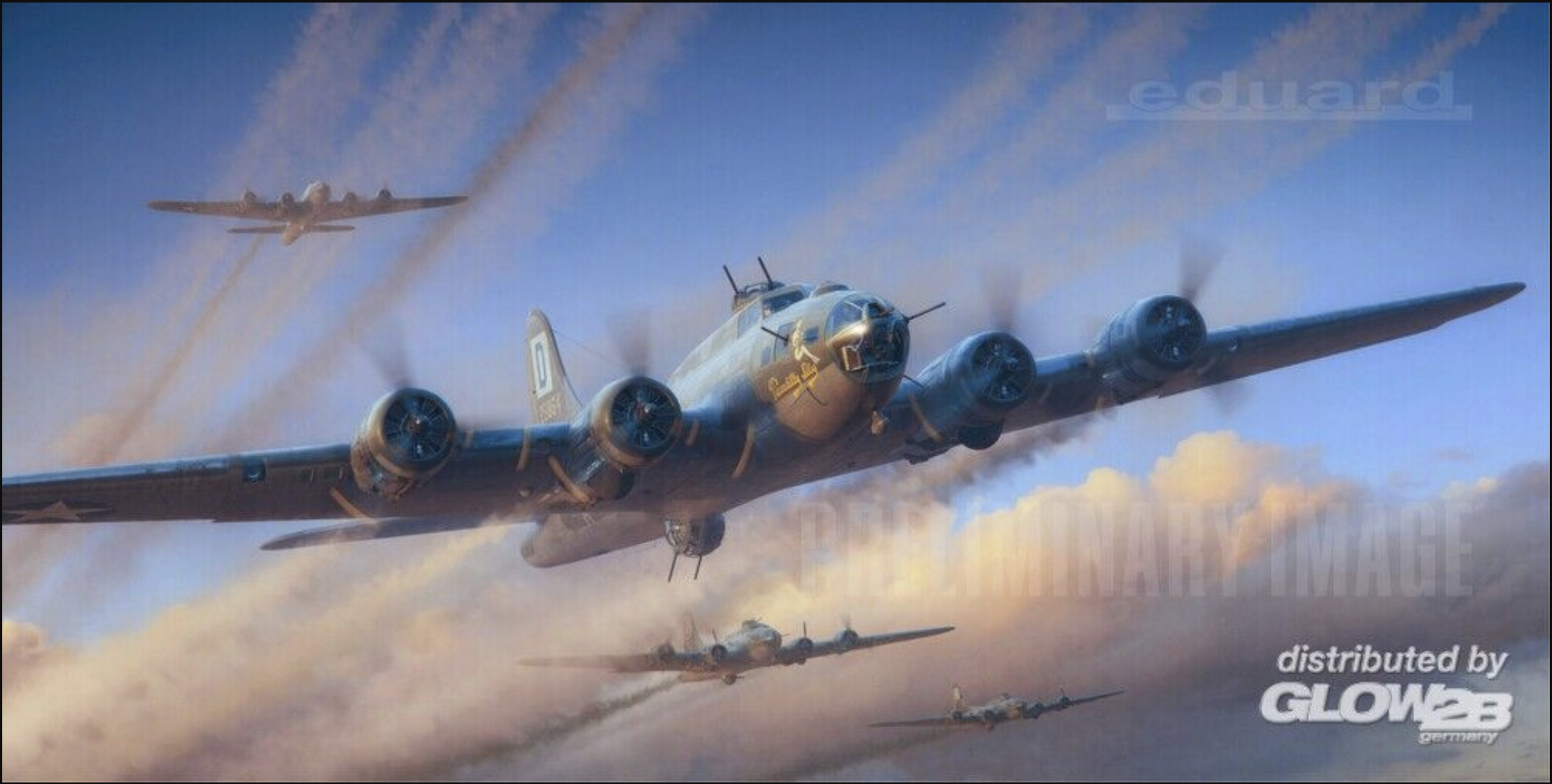 Eduard Plastic Kits: The Bloody Hundredth 1943, B-17F in 1:48