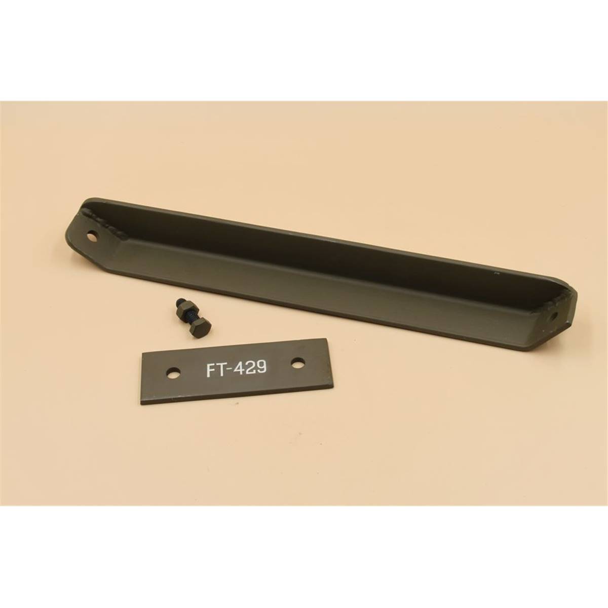 Renfort support MP 50 sur caisse + plaque de renfort