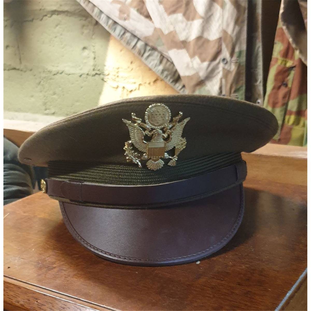 Casquette officier Américain