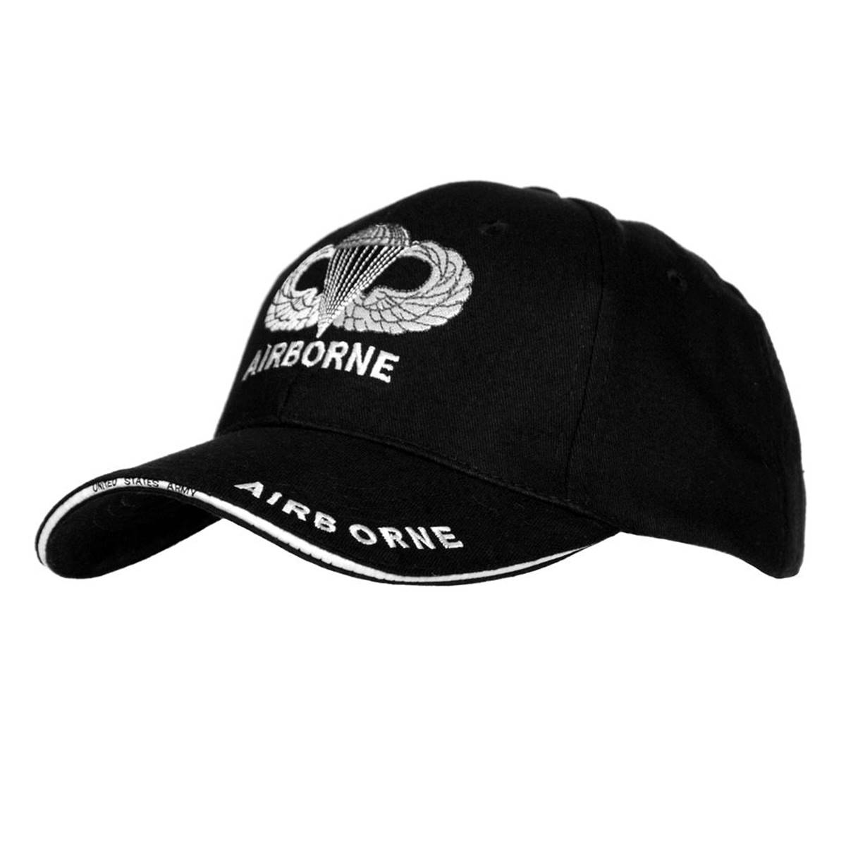 Casquette Army Airborne noire