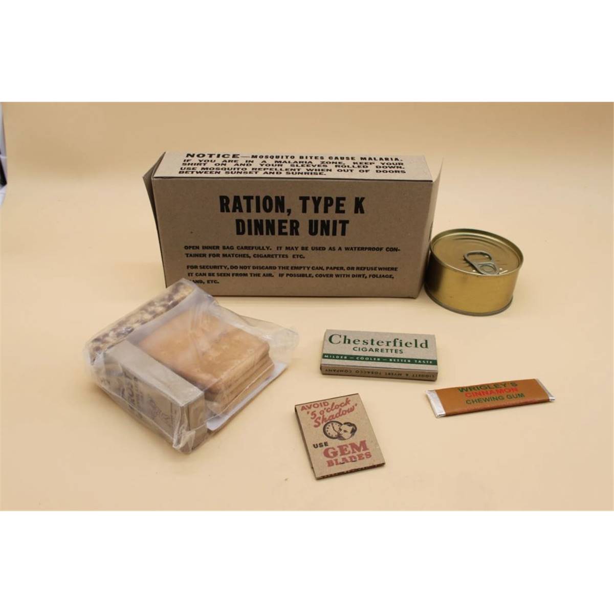 Ration K dinner