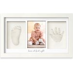 Baby Hand and Footprint Kit with Newborn Keepsake Frame