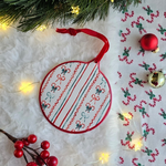 Black and Red Christmas Market Logo - 24