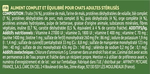 Croquettes Ultima chat stérilisé poulet