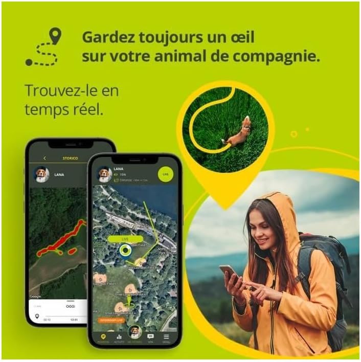 Collier GPS Kippy Evo – Sécurité et bien-être animal