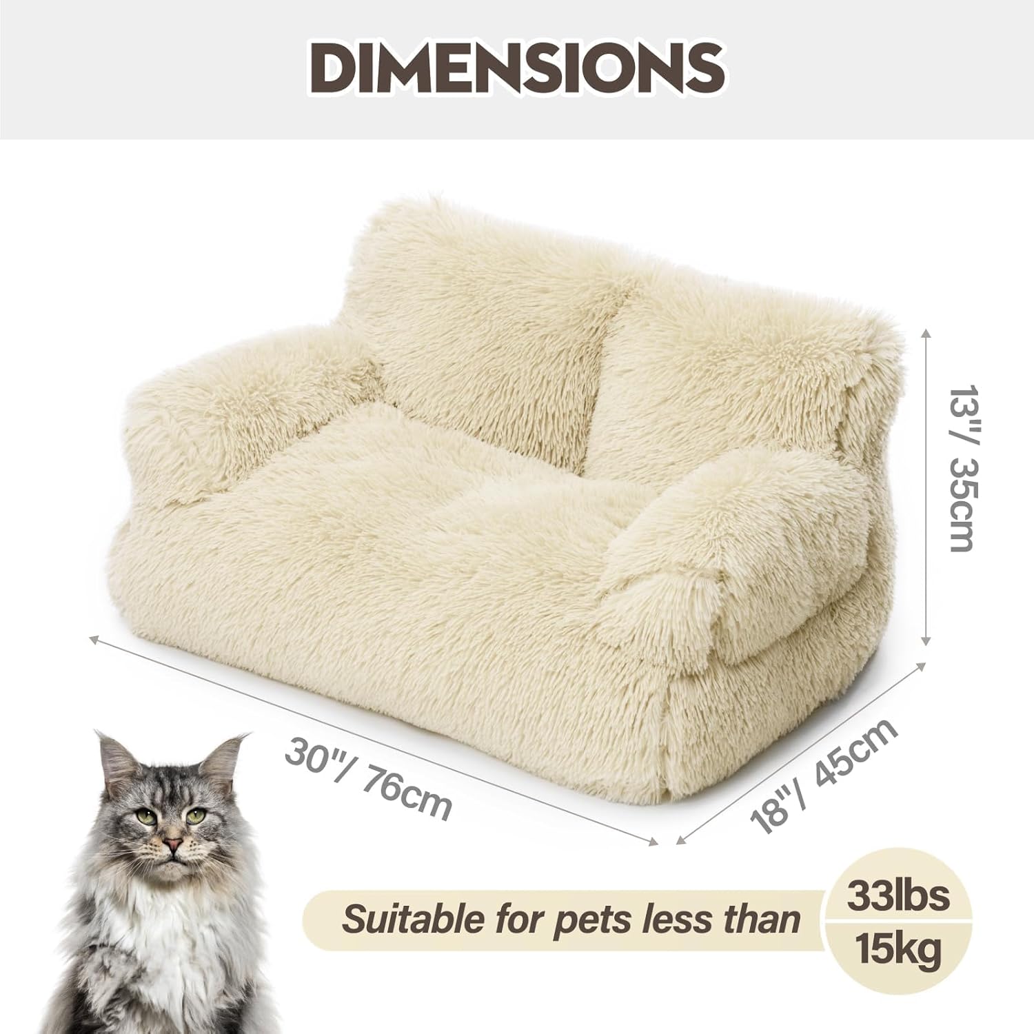 datails du canapé lit pour chat