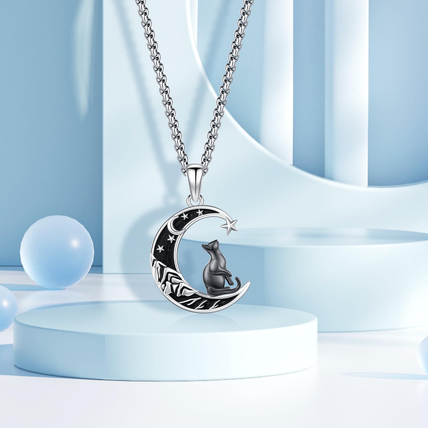 Chaîne en acier inoxydable du collier, détail du fermoir solide