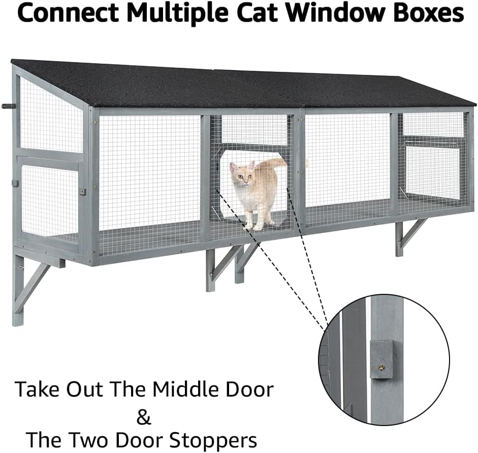 Détail du filet de sécurité anti-chute pour chats