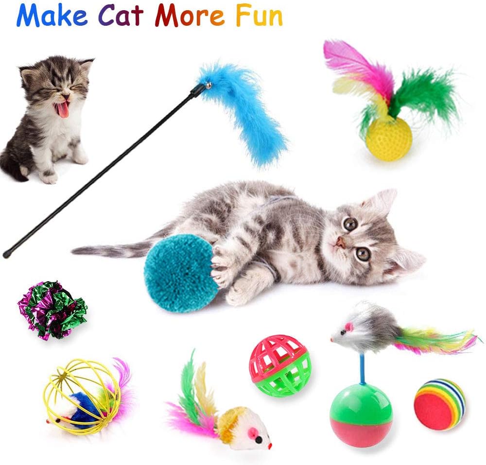 Jouets naturels sûrs pour chatons et chats de taille moyenne