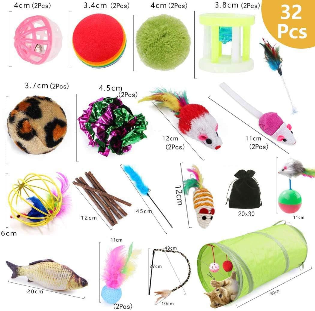 Jouet baguette en sisal et plumes pour chaton jeu intérieur