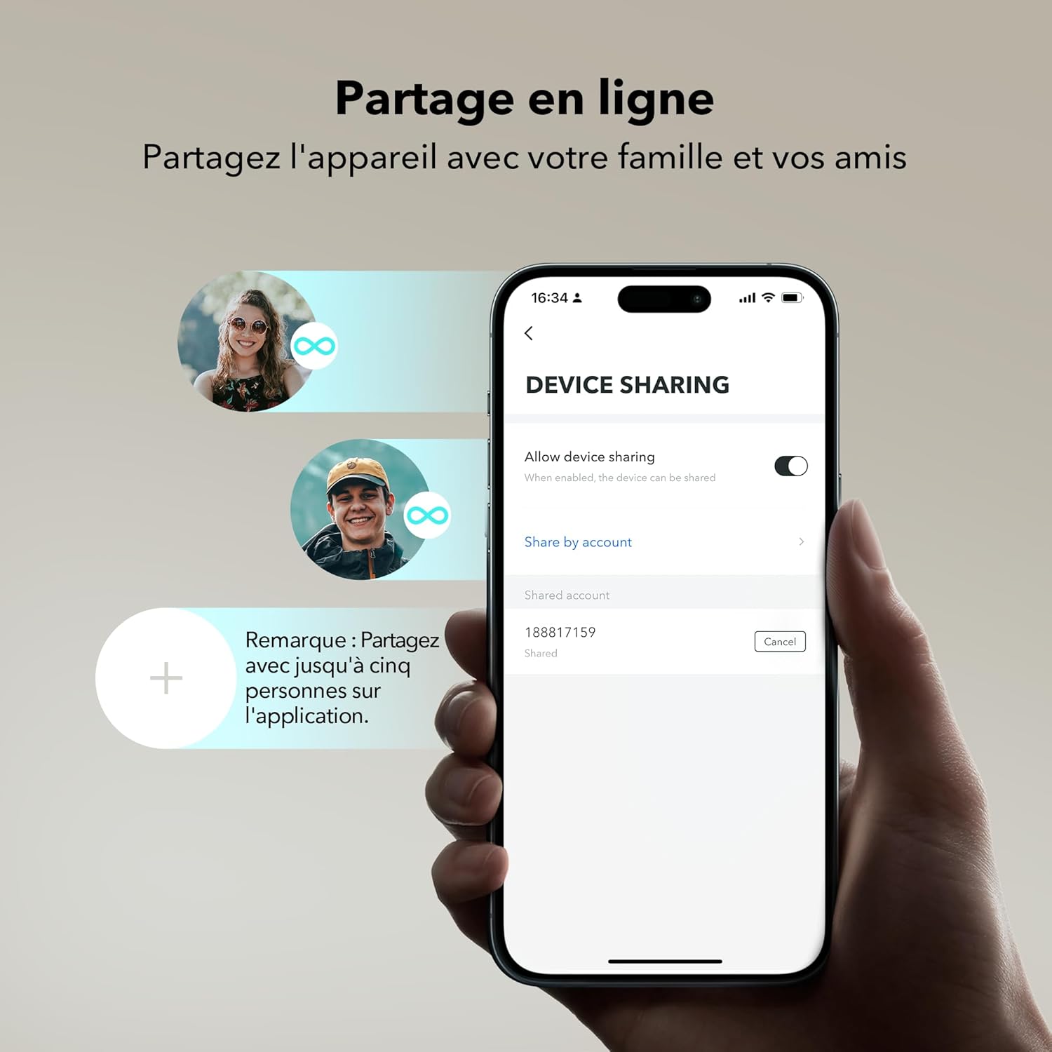 Écran de l’application PETLIBRO affichant la caméra de surveillance du distributeur.