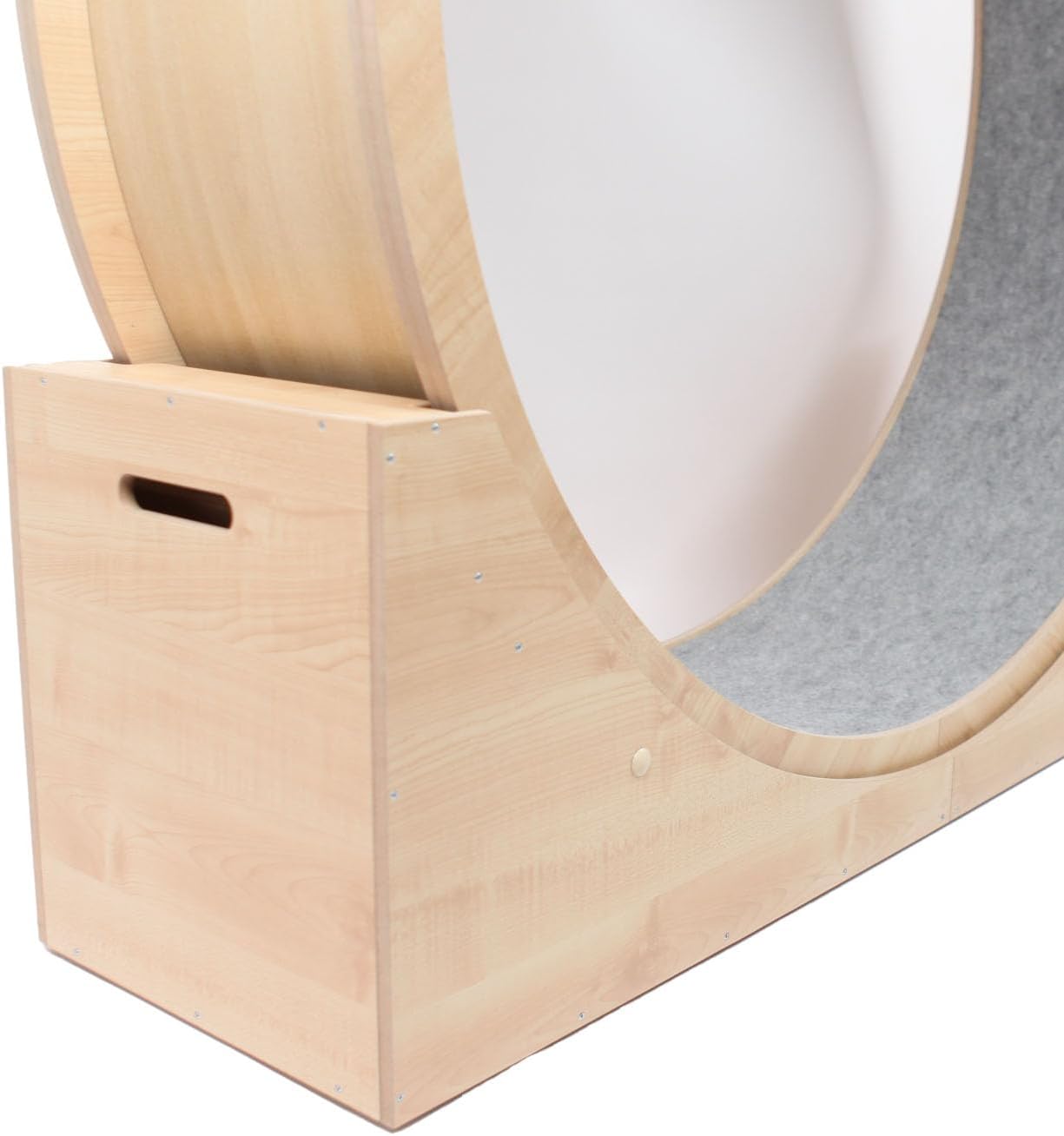 Roue d’entraînement pour chat Elmato Simba, fonctionnement silencieux, adaptée grandes races, intérieur.
