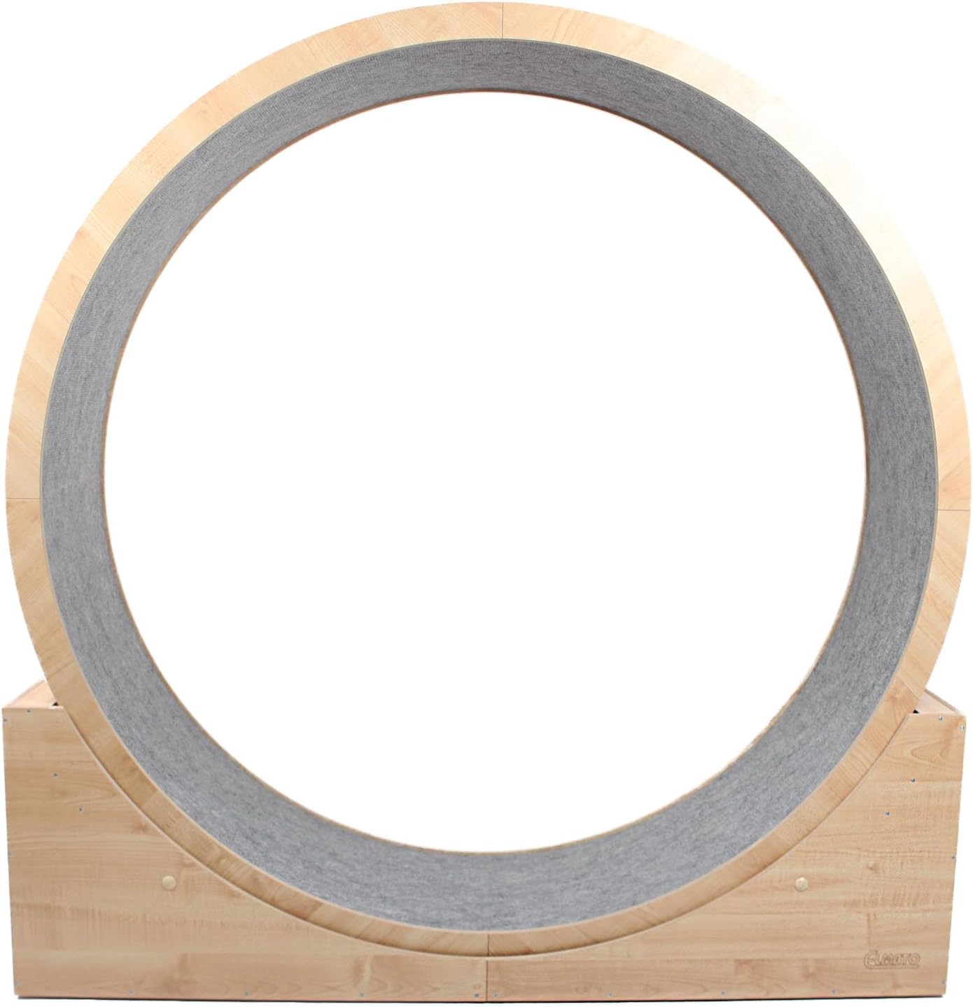 Roue d’exercice Elmato Simba 120 cm pour chat grande taille, montage au sol, usage intérieur.