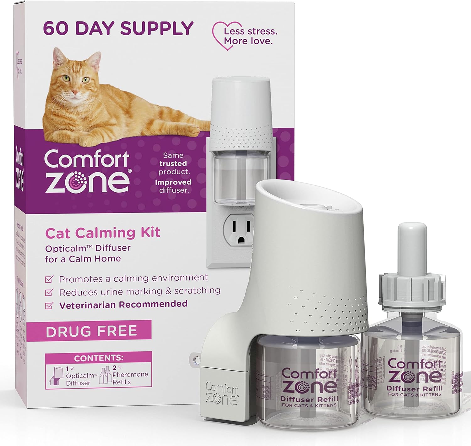 Diffuseur Comfort Zone Kit démarrage pour chat stress