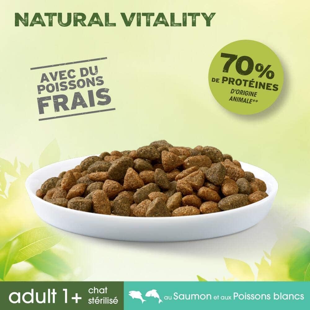 Alimentation complète chat adulte stérilisé Perfect Fit Natural Vitality