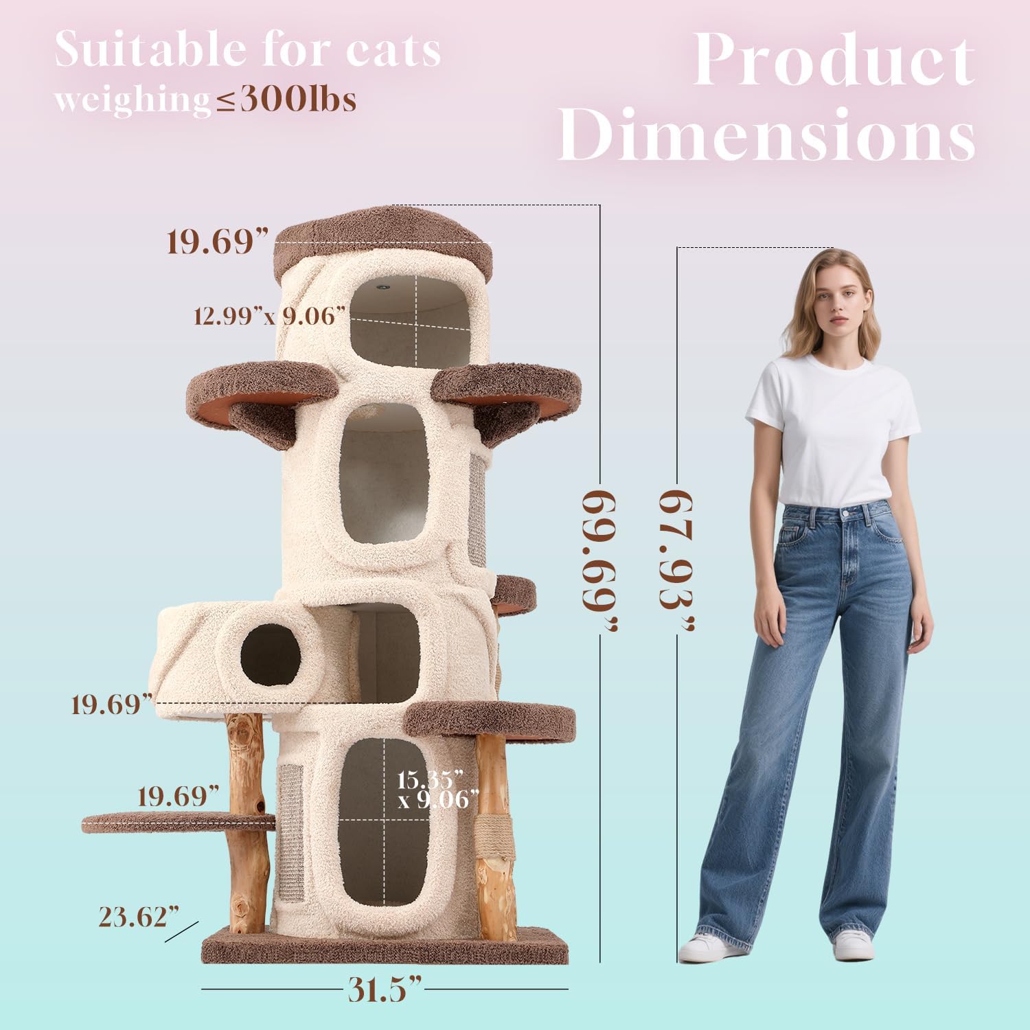 Accessoires de montage complets avec instructions pour assemblage simple