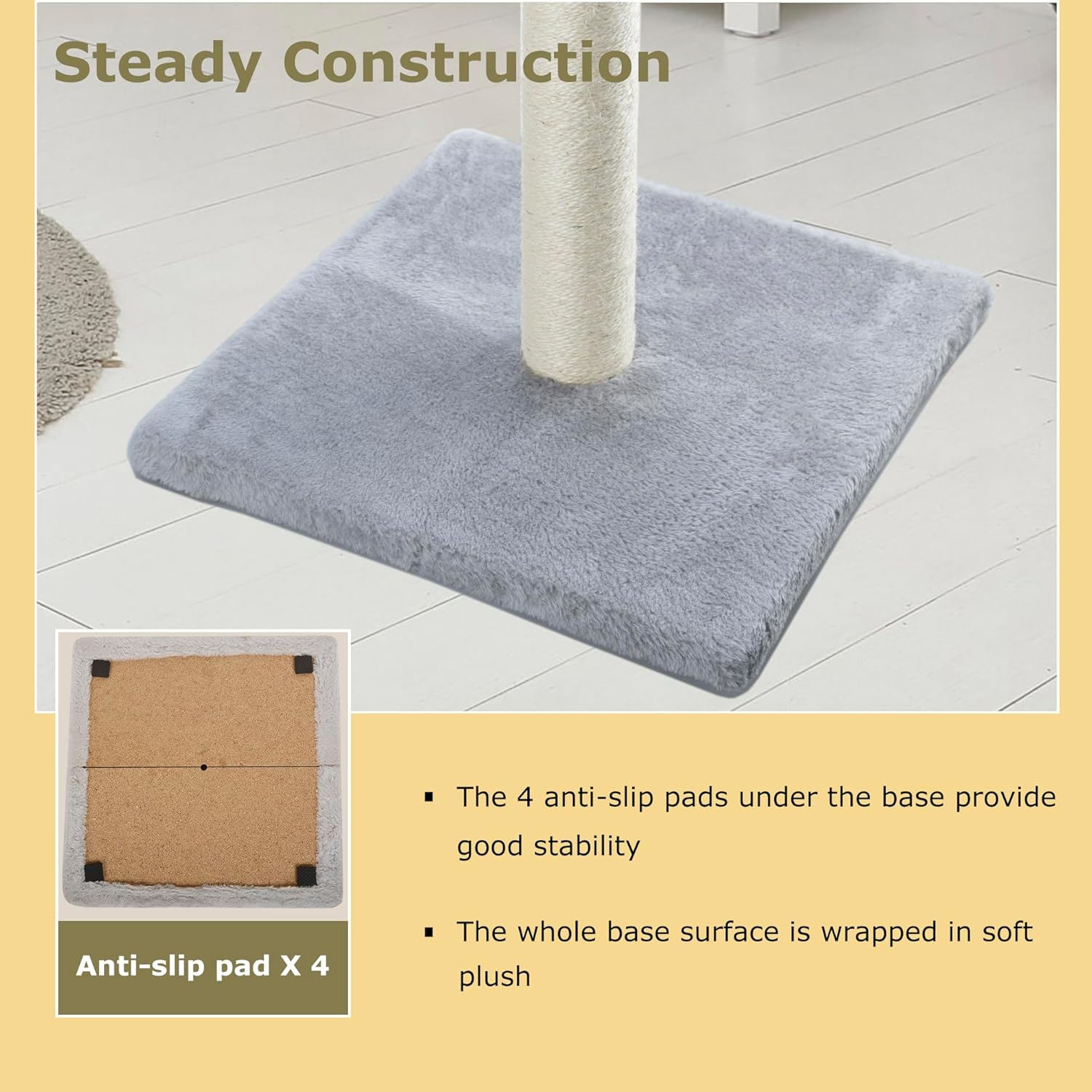 Griffoir vertical moderne pour chat