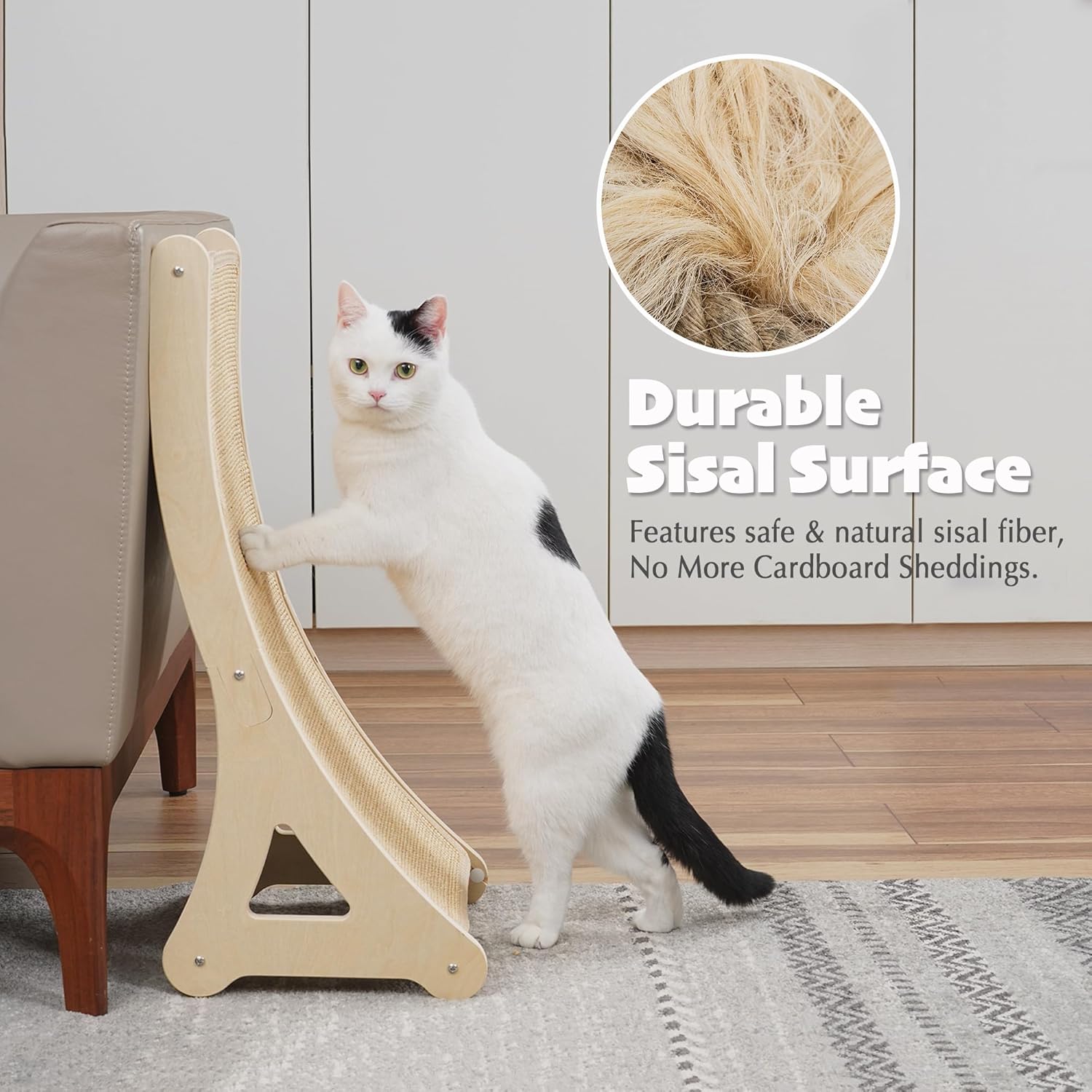 Planche à gratter pour chats d’intérieur résistante et durable