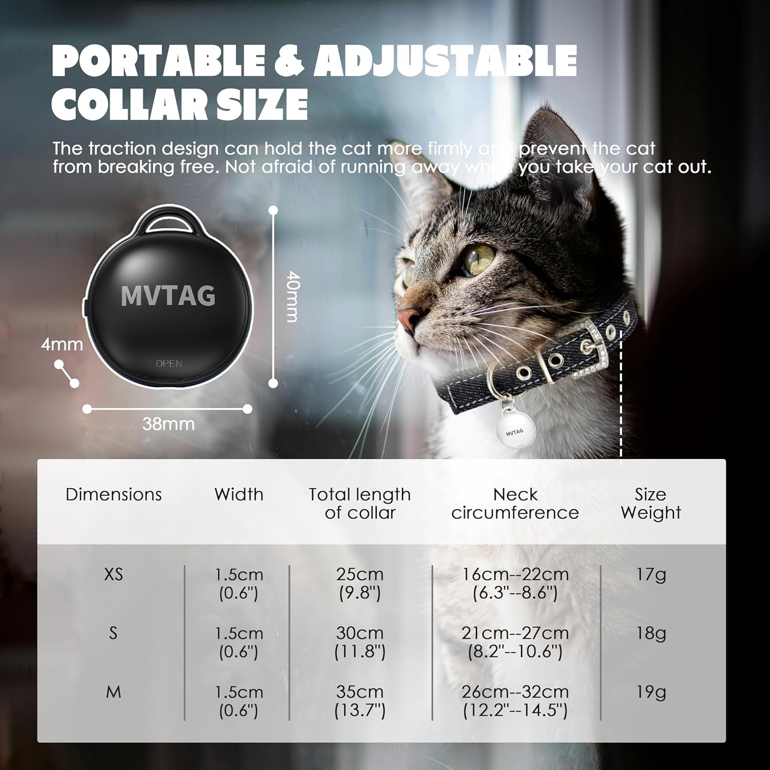 Collier GPS chat