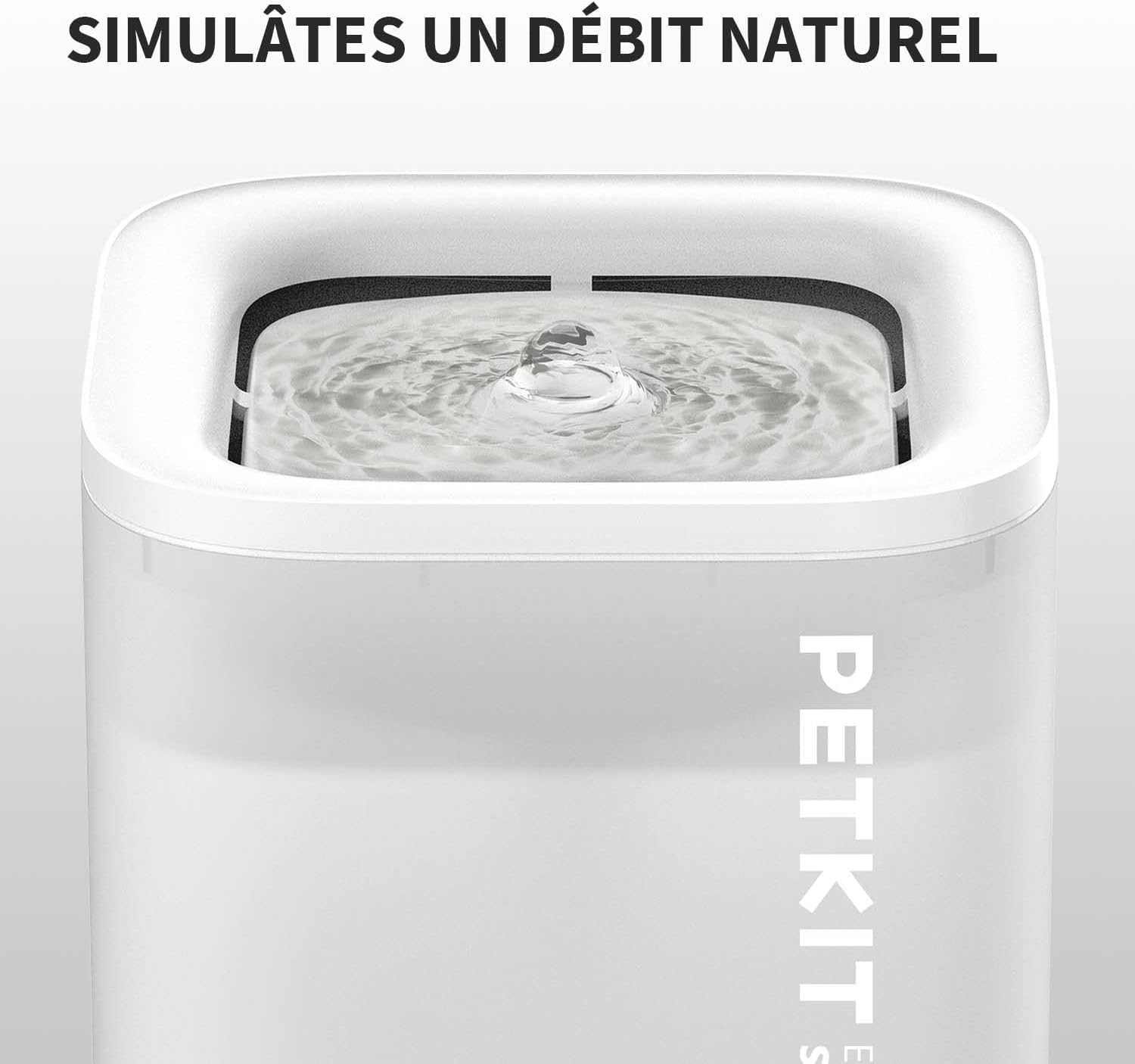 Fontaine pour chats PETKIT avec filtre 3.0 quadruple purification