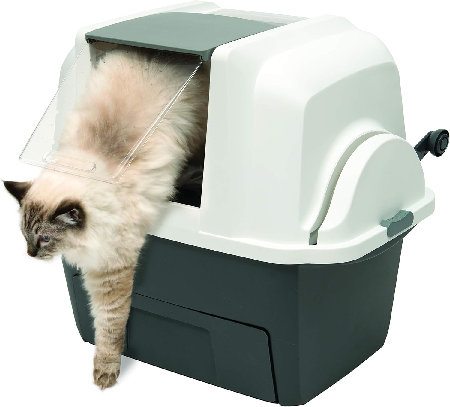 Compartiment déchets fermé maison de toilette Catit