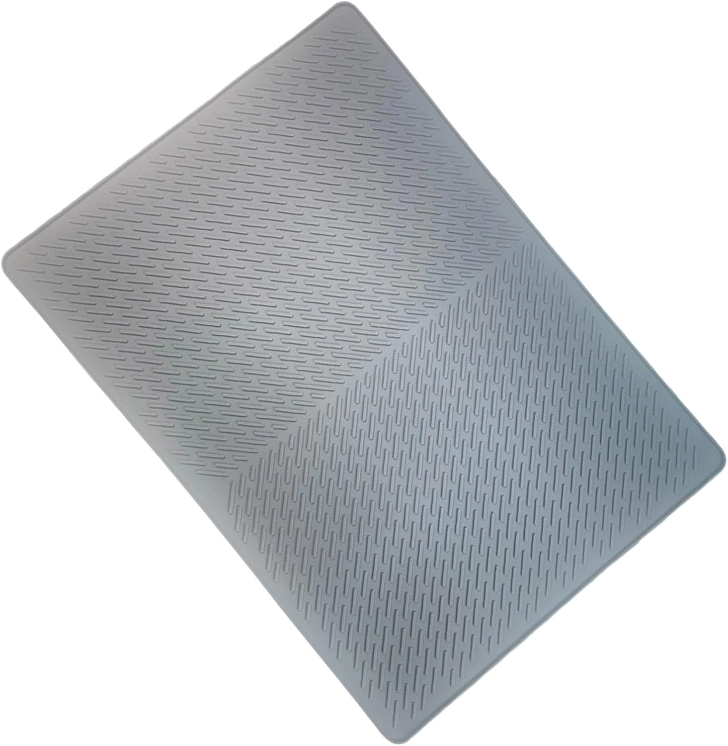 Grand tapis de litière en silicone pour chat, antidérapant et imperméable