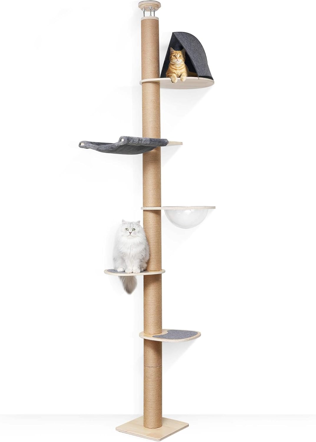 arbre à chat tour escalade 6 niveaux stable