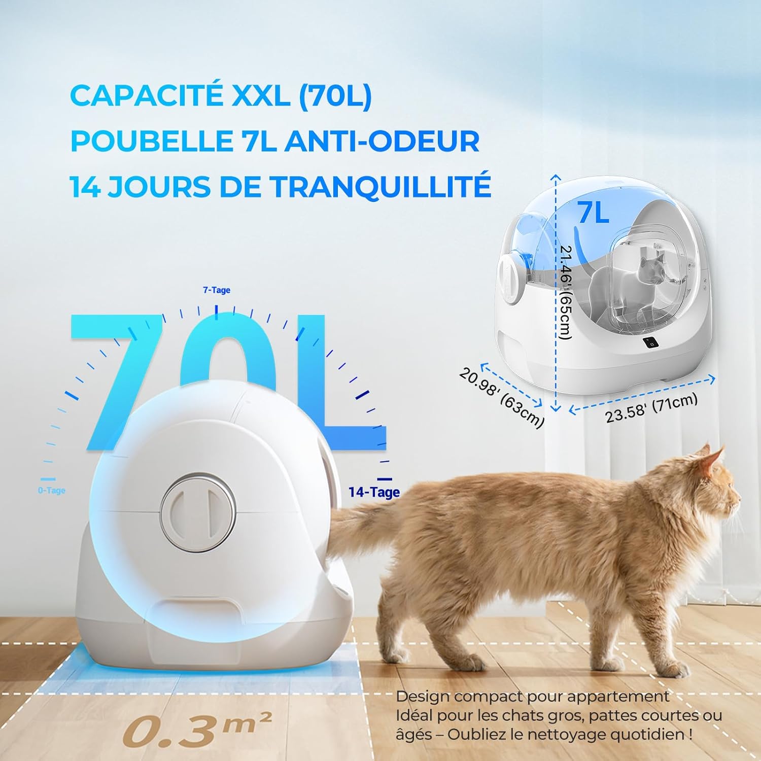 Capteurs de sécurité anti-blocage litière CATLINK