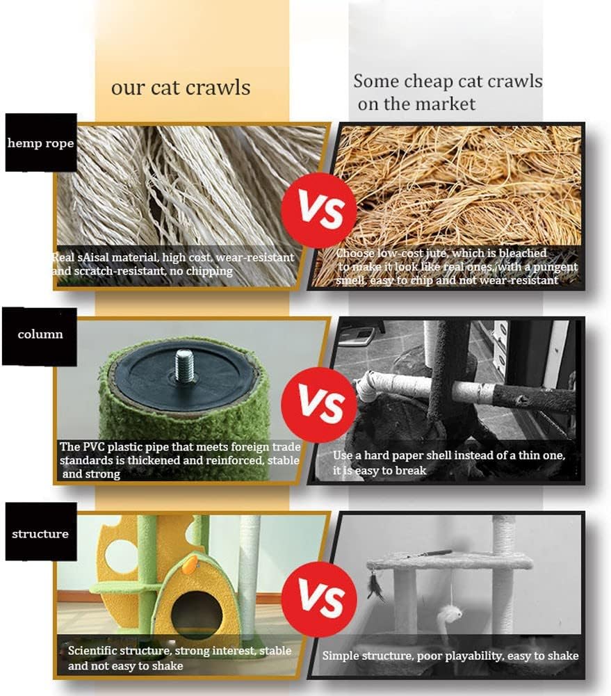 griffoirs en sisal naturel arbre à chat design