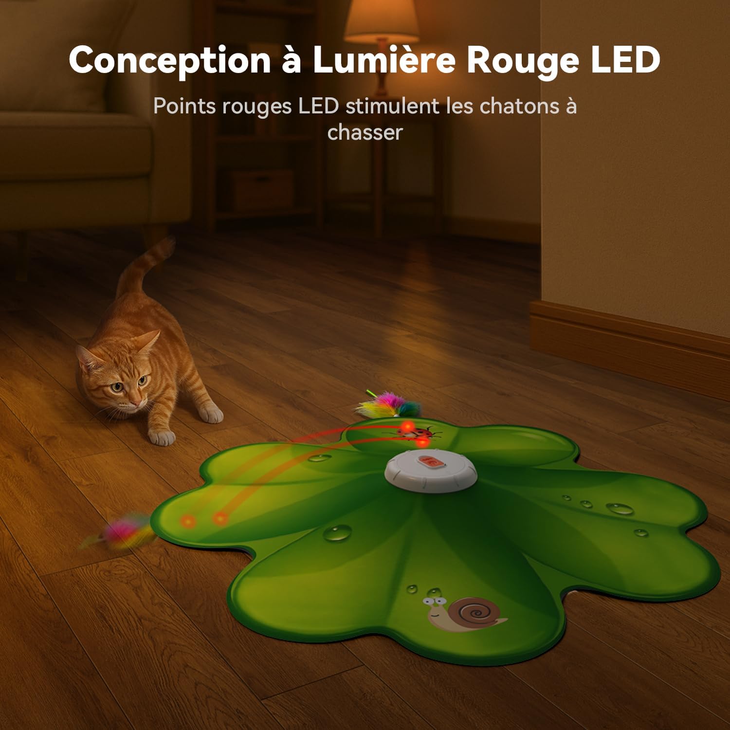 Jouet intelligent pour chat adulte ennuyé