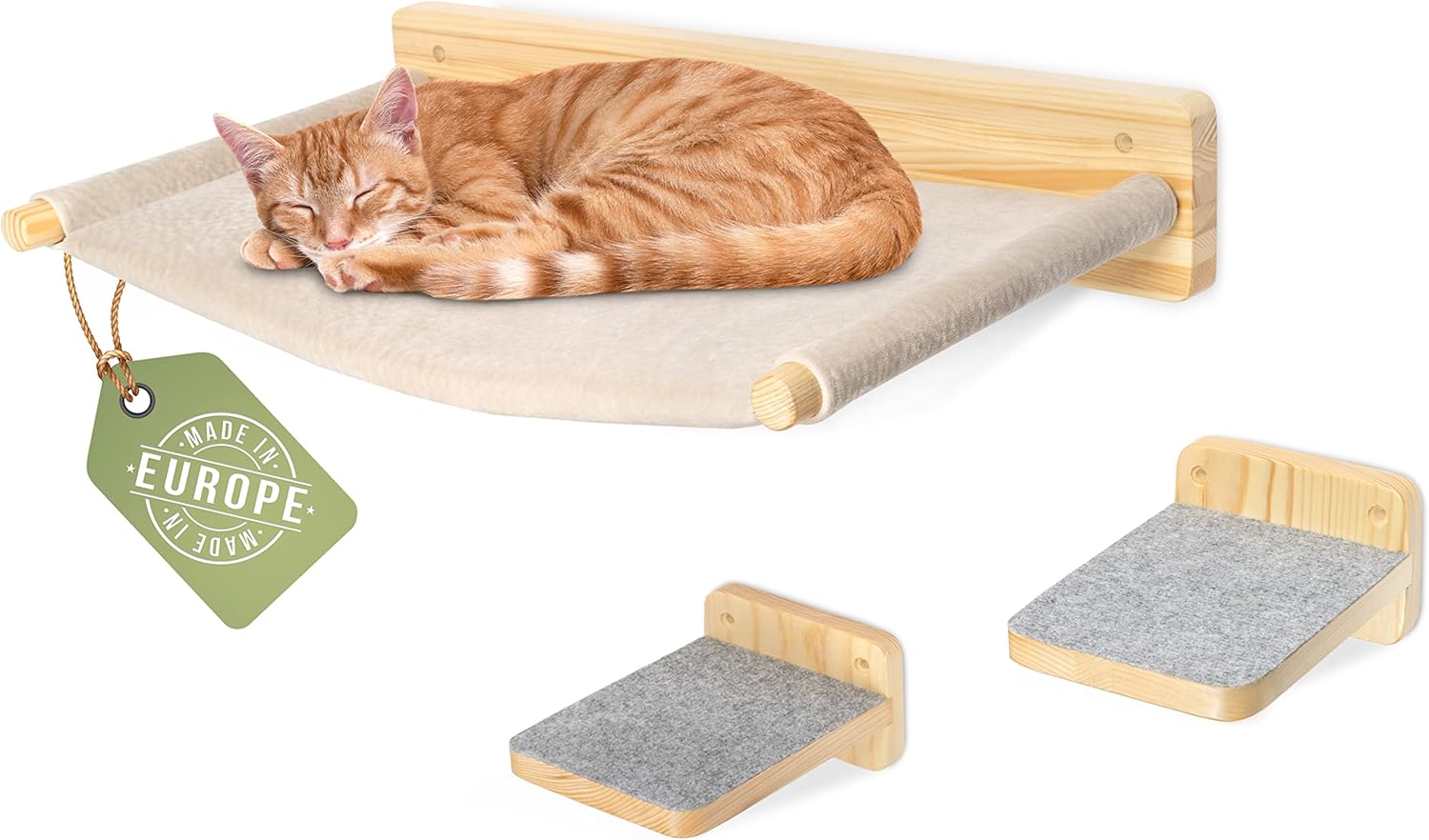 Escaliers pour chat robustes montage mural