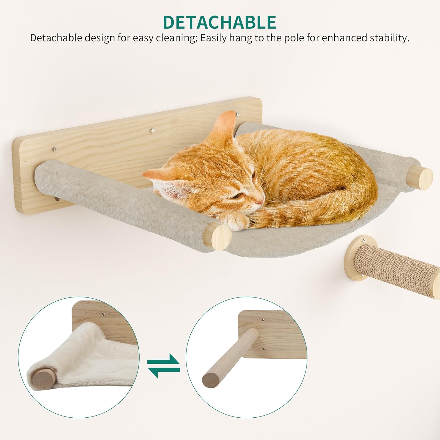 étagère murale pour chat design et confort