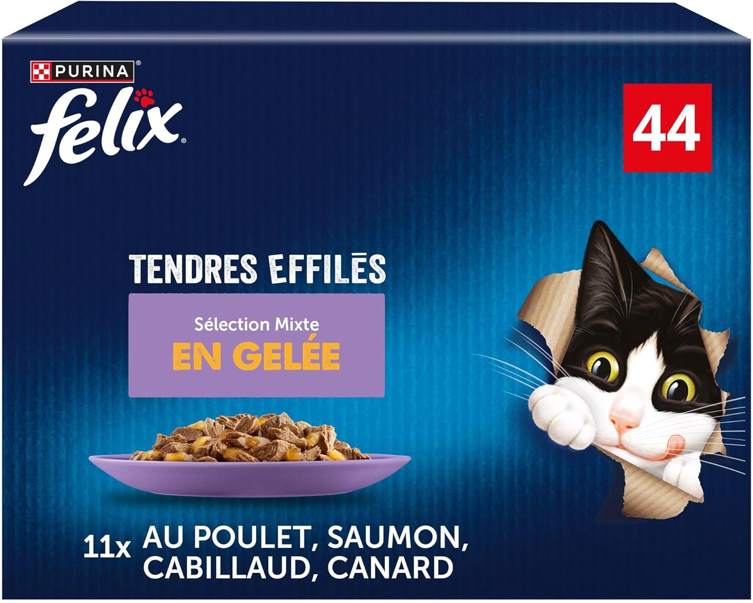 Bien-être premium chat FELIX cabillaud