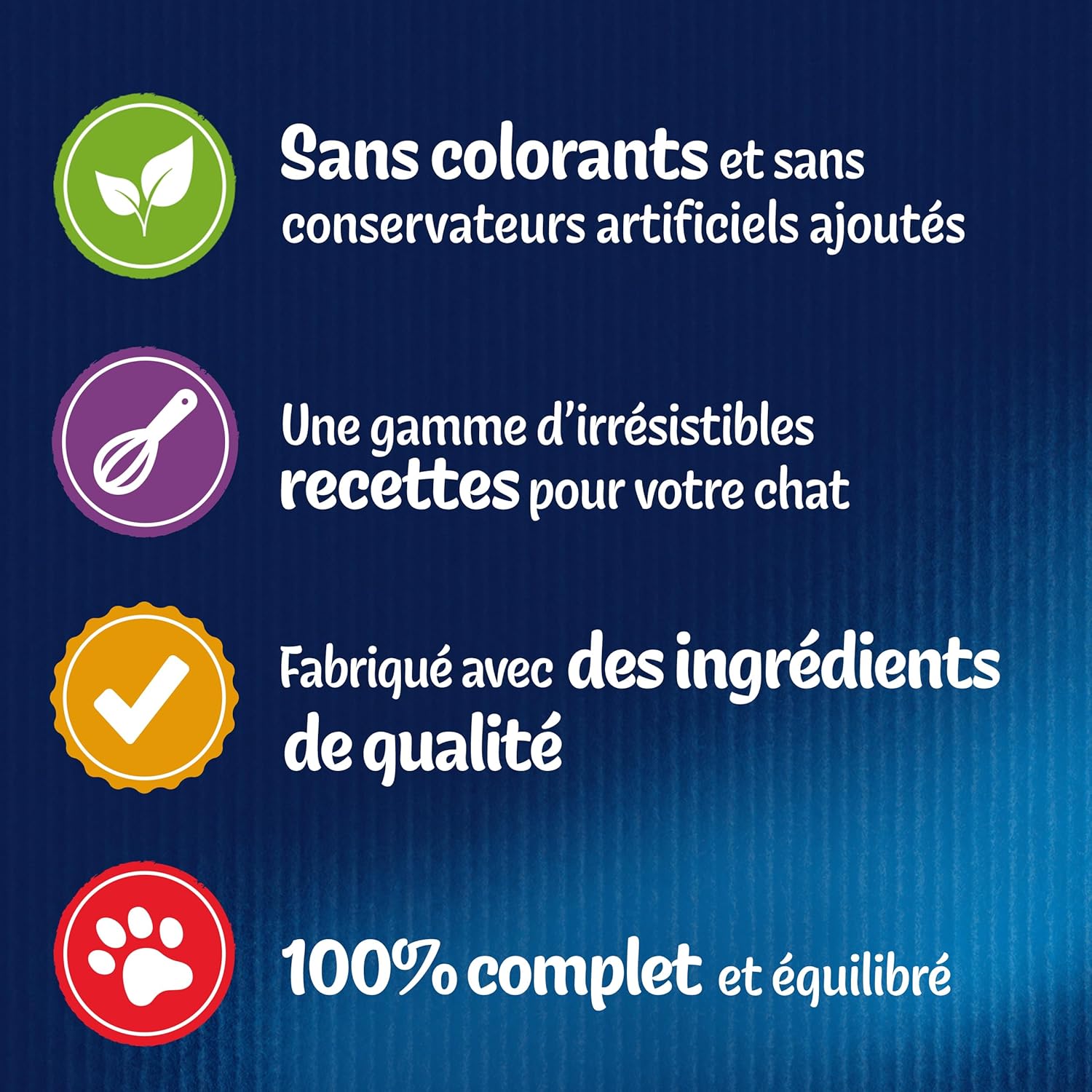 Innovation technologique chat Tendres Effilés canard bien-être premium.