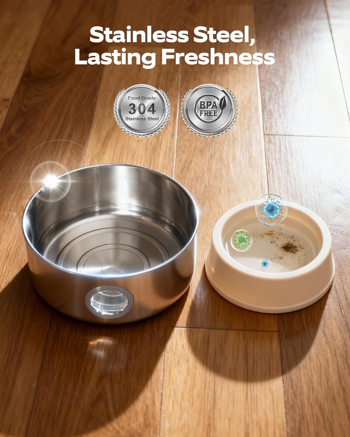 fontaine design raffine felin sans fil pour chat interieur contemporain
