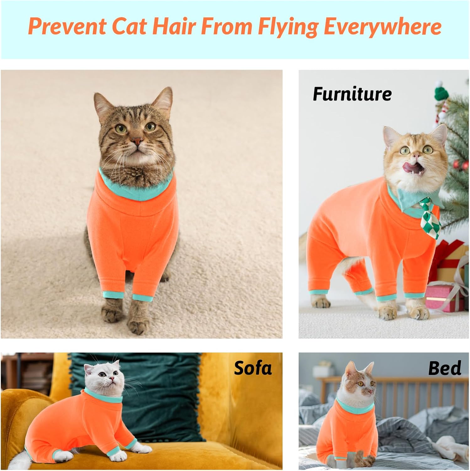 vêtement premium pour chat dralon doux et extensible