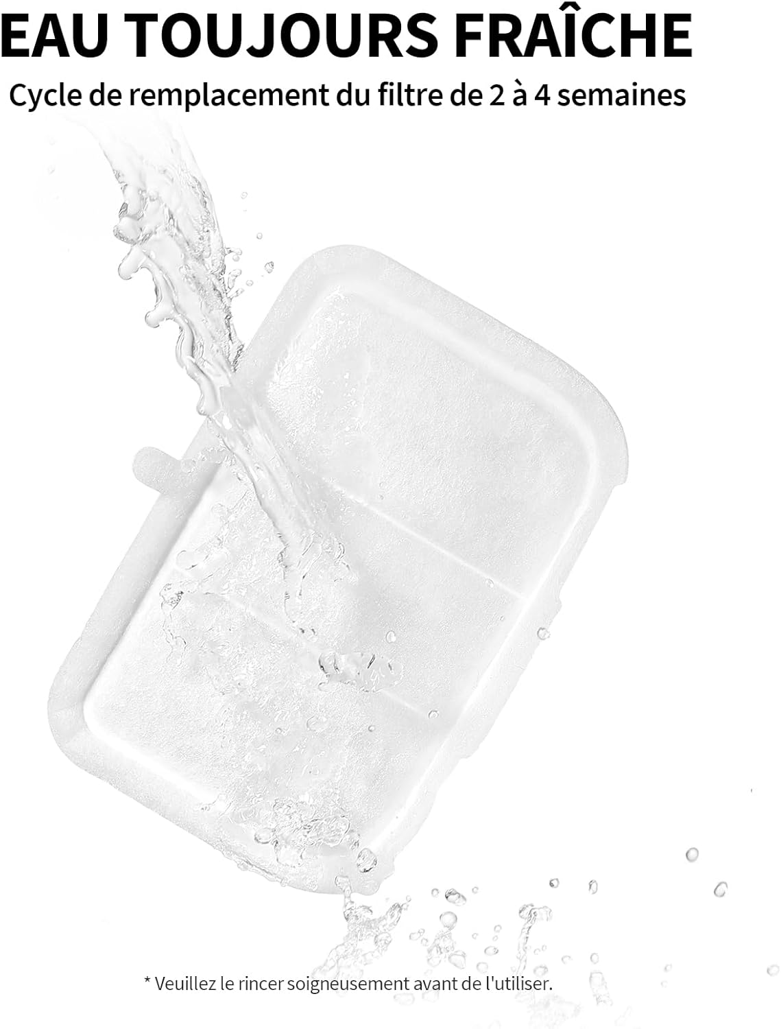 Filtre multicouche pour fontaine PETKIT EVERSWEET MAX chat