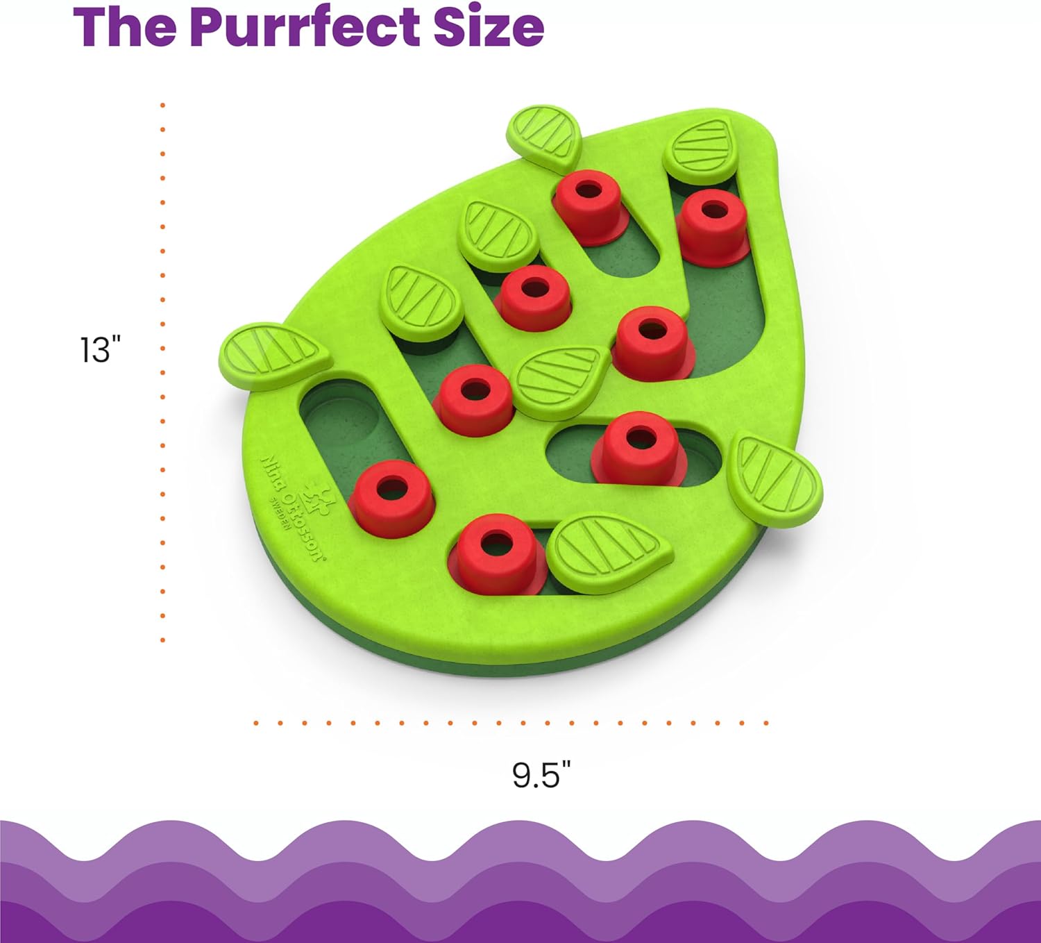 Compartiments secrets puzzle chat stimulation mentale design élégant.