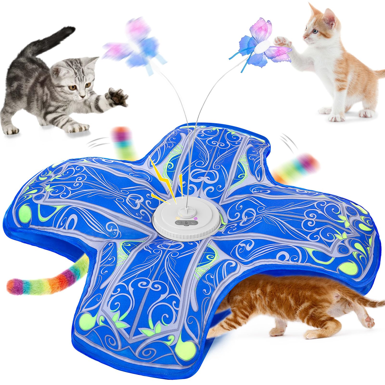 Jouet d’exercice pour chat premium avec 3 modes de vitesse.