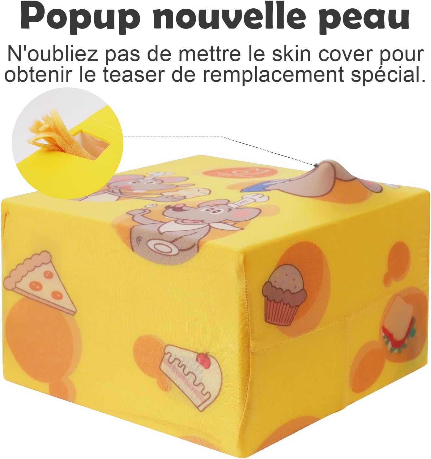 MigiBox PLUS rechargeable USB-C jouet félin high-tech capteur mouvement.
