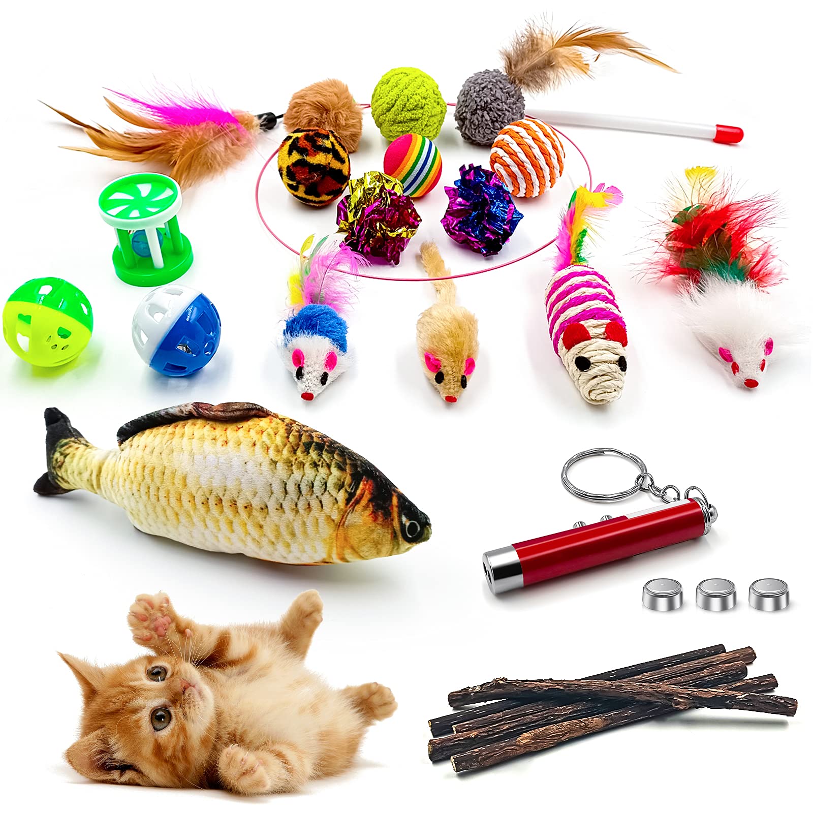 Accessoire chat design raffiné félin pour jeu interactif.