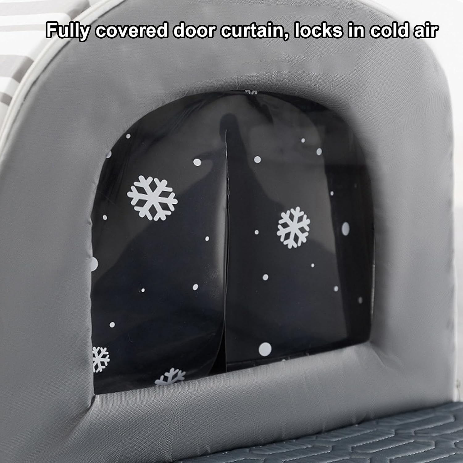 Cabane pour chaton design épuré.