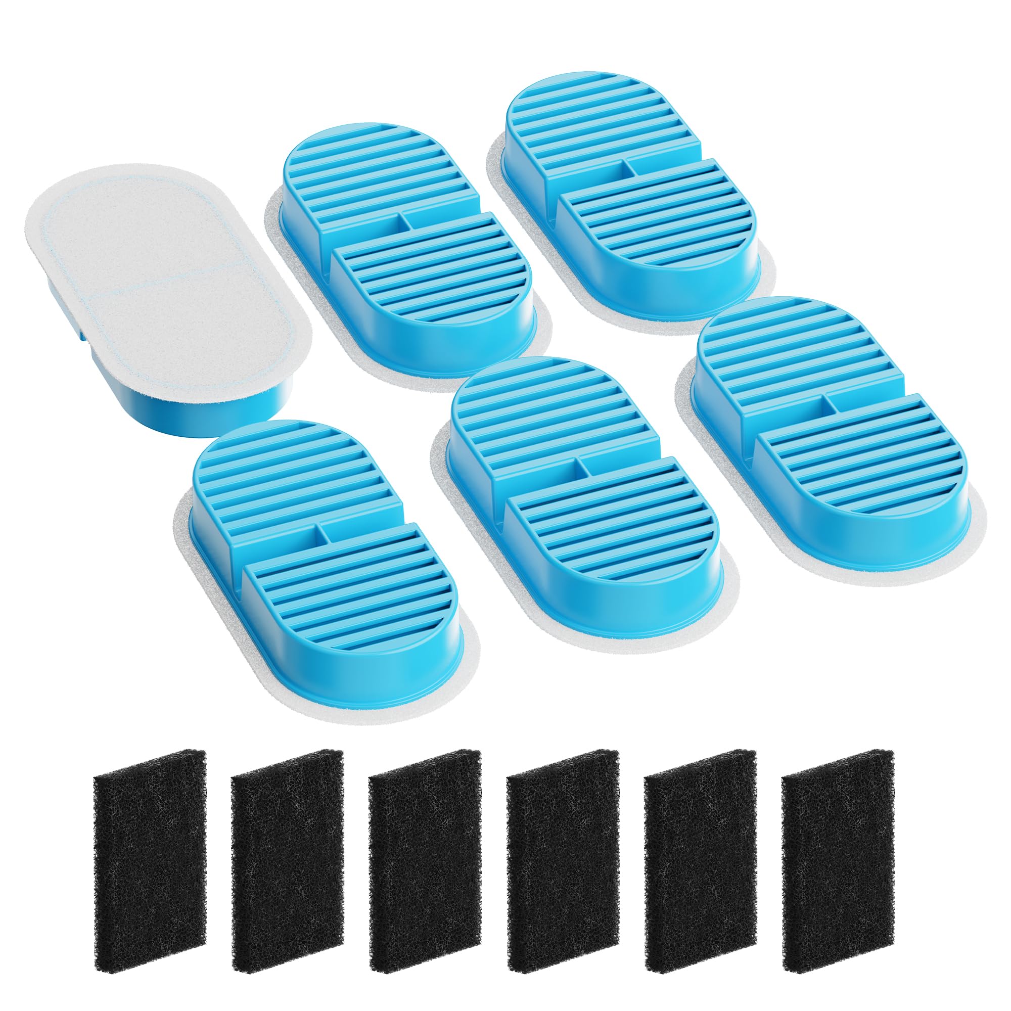 Filtres premium fontaine eau chat TOONIOOS design raffiné filtration multiple.