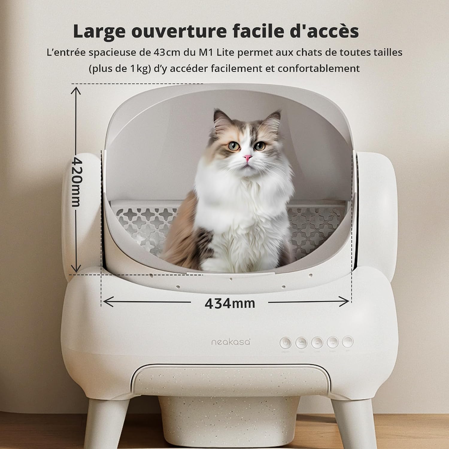 Litière automatique 14 jours autonomie voyage chat
